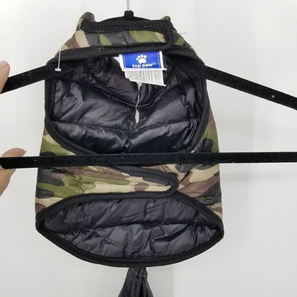 Top Paw Reversible Rain Vest Camo Dog Small - Picture 12 of 12